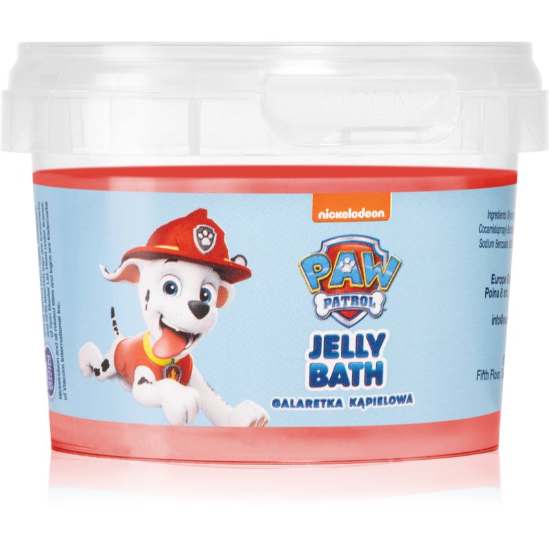 Nickelodeon Paw Patrol Jelly Bath fürdő termék gyermekeknek Raspberry - Marshall 100 g