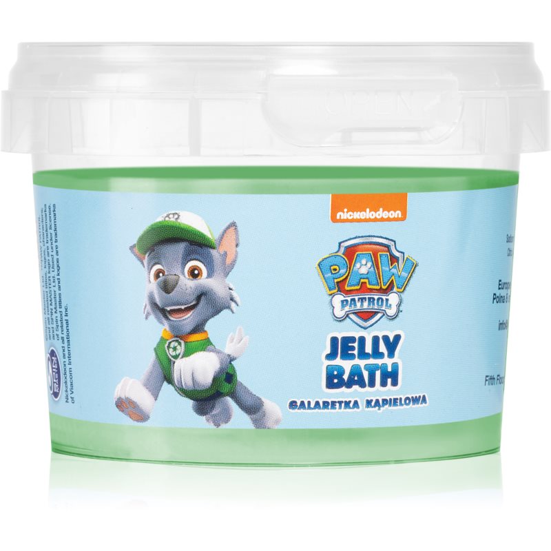 Nickelodeon Paw Patrol Jelly Bath fürdő termék gyermekeknek Pear - Rocky 100 g