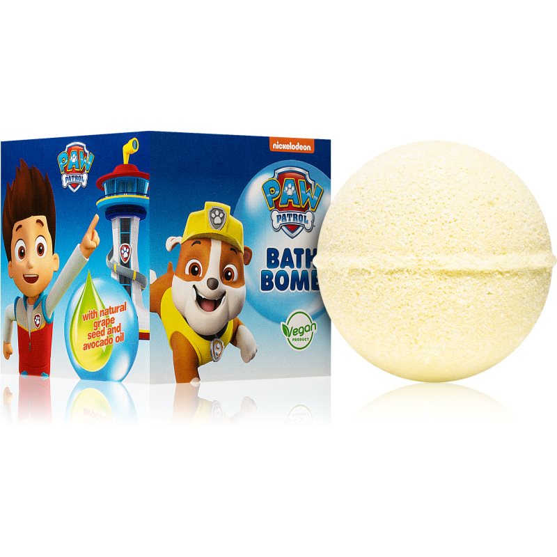 Nickelodeon Paw Patrol Bath Bomb vonios burbulas vaikams Pear - Rubble 165 g