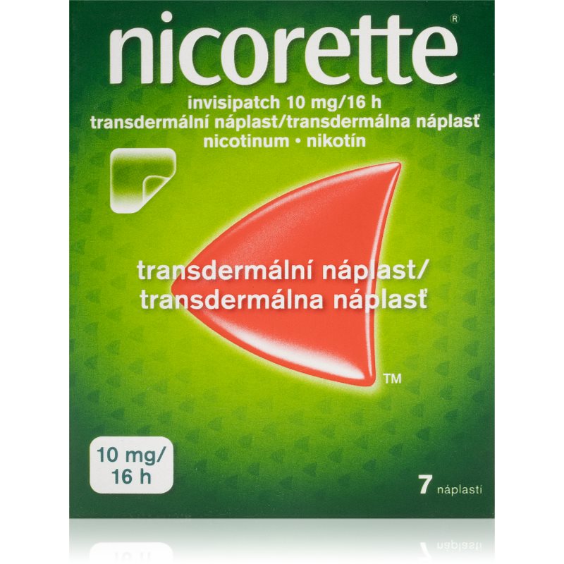 Nicorette Invisipatch 10 mg/16 h transdermálna náplasť pri odvykaní od fajčenia 7 ks kúpite na Notino.sk