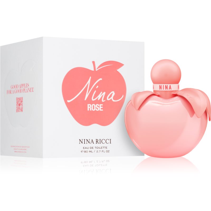 Nina Ricci Nina Rose Eau De Toilette For Women 80 Ml