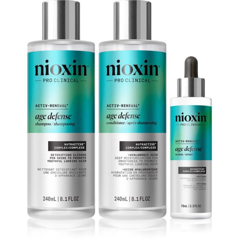Nioxin Age defense set sada proti starnutiu