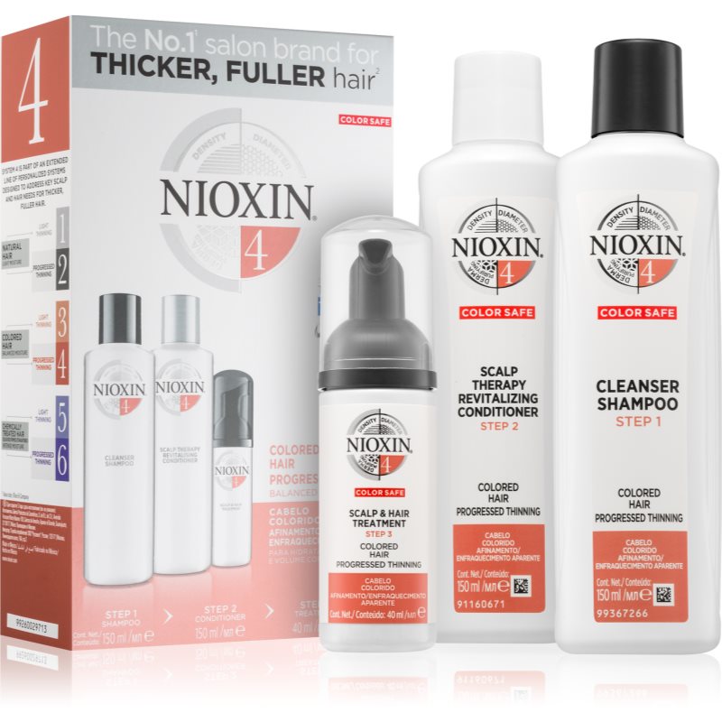 

Nioxin System 4 Color Safe подарунковий набір (для фарбованого волосся)