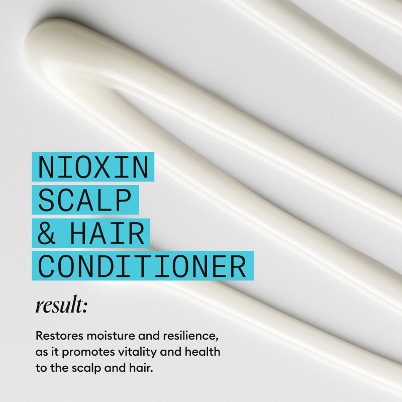 Nioxin System 3 Scalp + Hair Conditioner conditioner for colour-treated thinning hair 300 ml