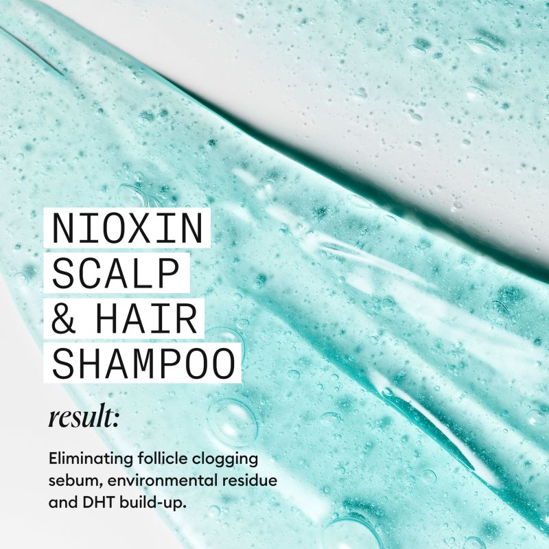 Nioxin System 3 Scalp + Hair Shampoo shampoo detergente per capelli tinti e diradati 1000 ml