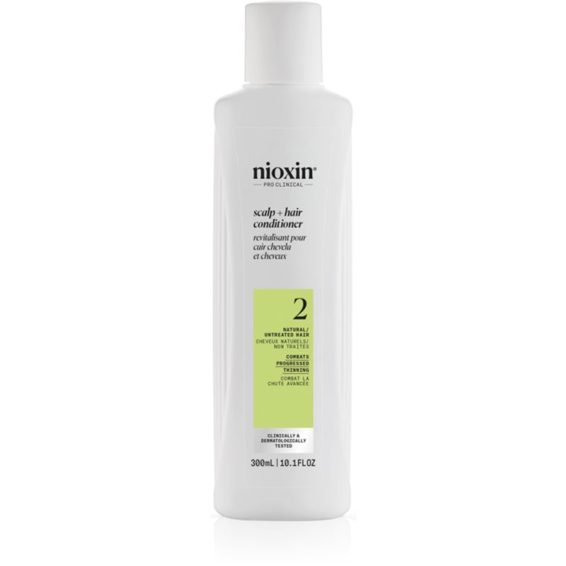 Nioxin Nioxin System 2 Scalp + Hair Conditioner κοντίσιονερ για την αντιμετώπιση της αραίωσης των μαλλιών 300 ml