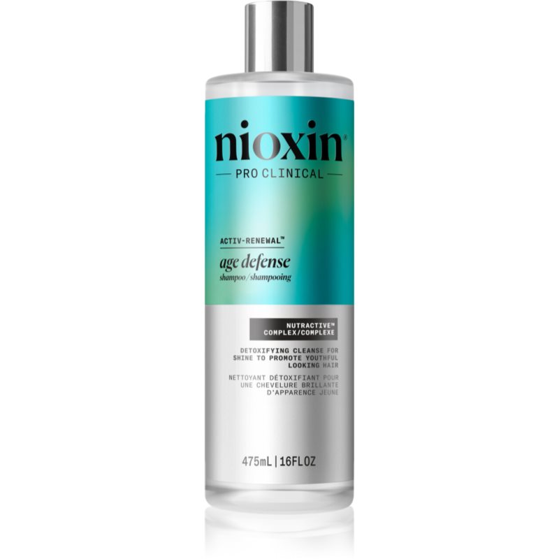Nioxin Age defense Shampoo šampon proti stárnutí pro všechny typy vlasů 475 ml