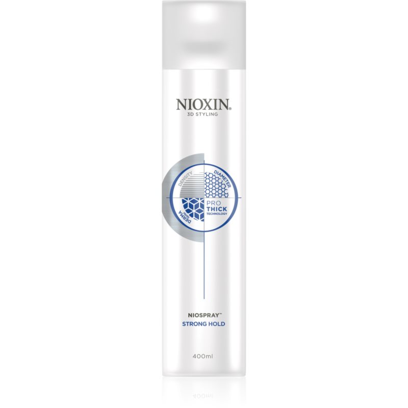 

Nioxin 3D Styling Pro Thick лак для волосся для фіксації та надання форми