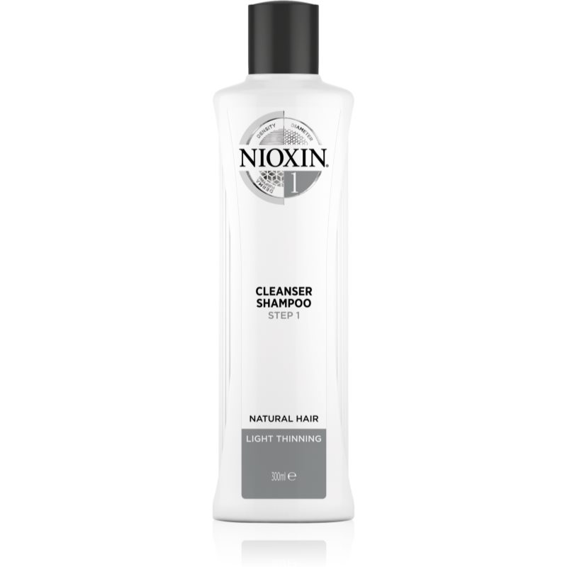 Nioxin System 1 Cleanser Shampoo очищуючий шампунь для тонкого і нормального волосся 300 мл