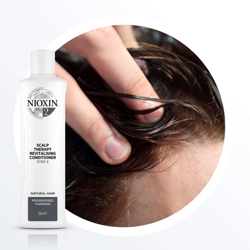 Nioxin System 2 Scalp Therapy Revitalising Conditioner Revitalising Conditioner For Thinning Hair 300 Ml
