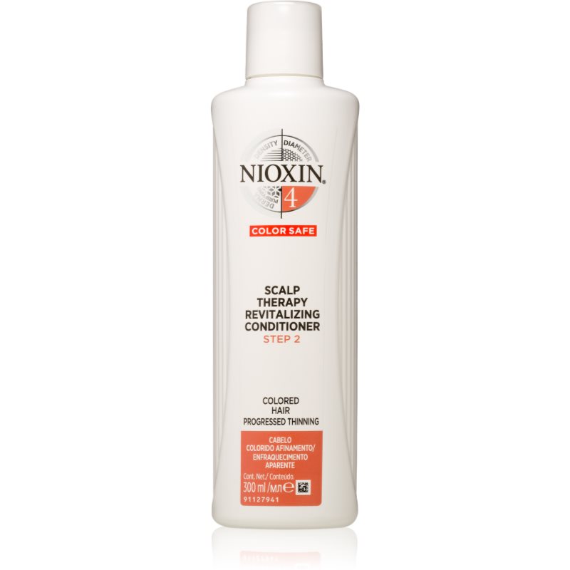 Nioxin System 4 Color Safe Deeply Nourishing Conditioner For Damaged And Colour-treated Hair 300 Ml
