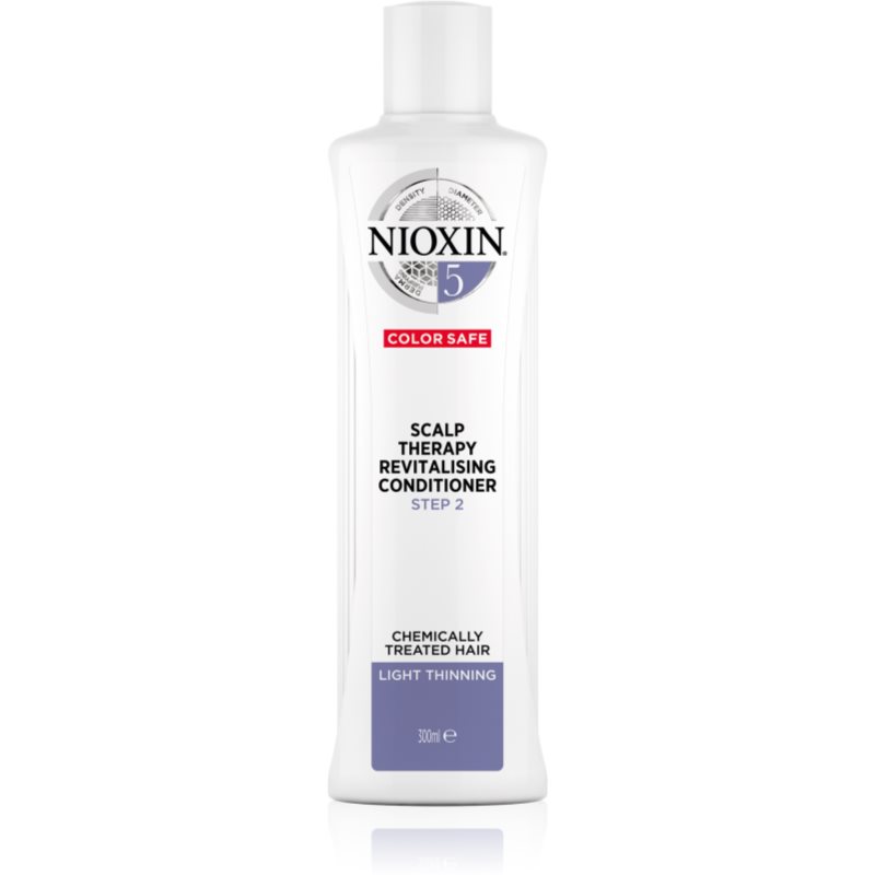 Nioxin System 5 Color Safe Scalp Therapy Revitalising Conditioner kondicionierius chemiškai pažeistiems plaukams 300 ml