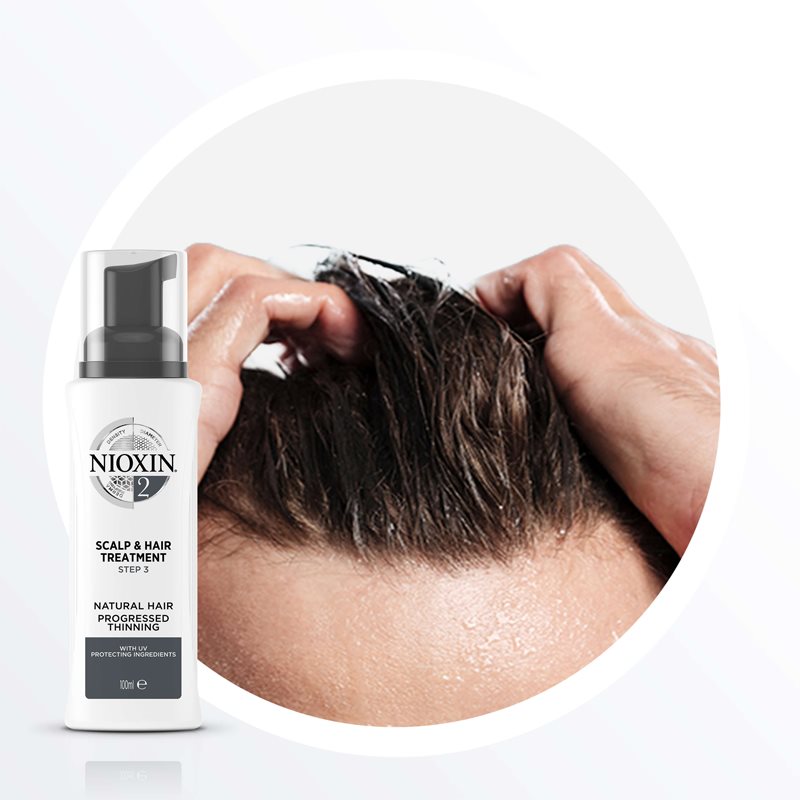 Nioxin System 2 Scalp & Hair Treatment незмиваючий догляд для ослабленого та рідкого волосся 100 мл