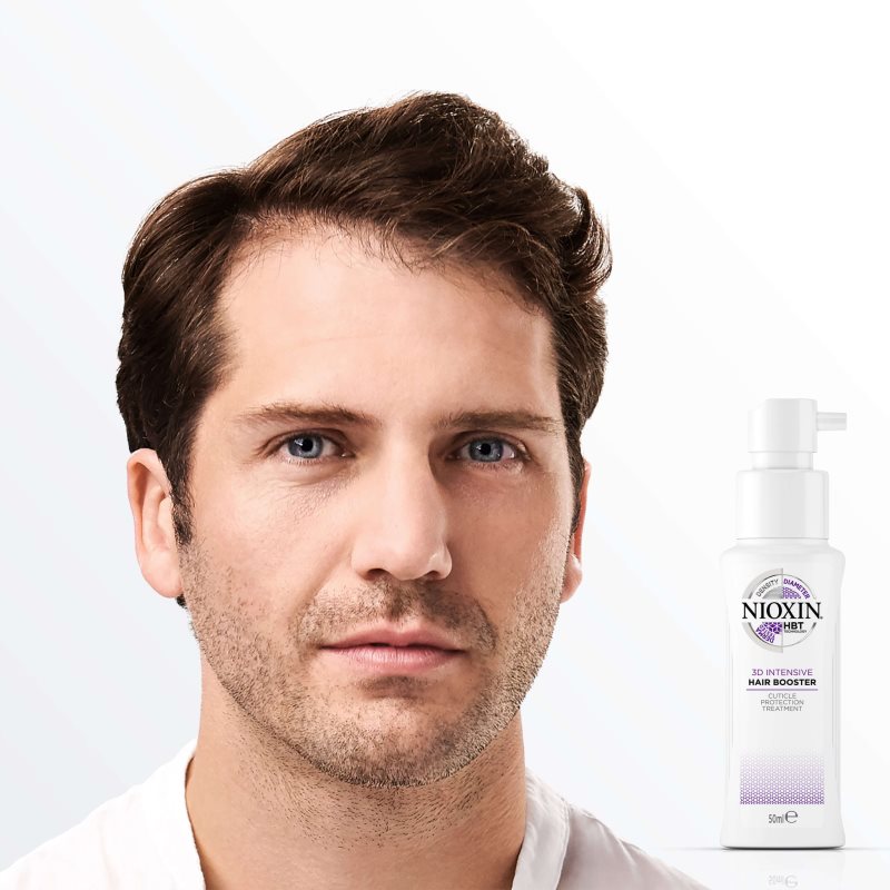 Nioxin 3D Intensive Hair Booster догляд за шкірою голови для ослабленого та рідкого волосся 50 мл