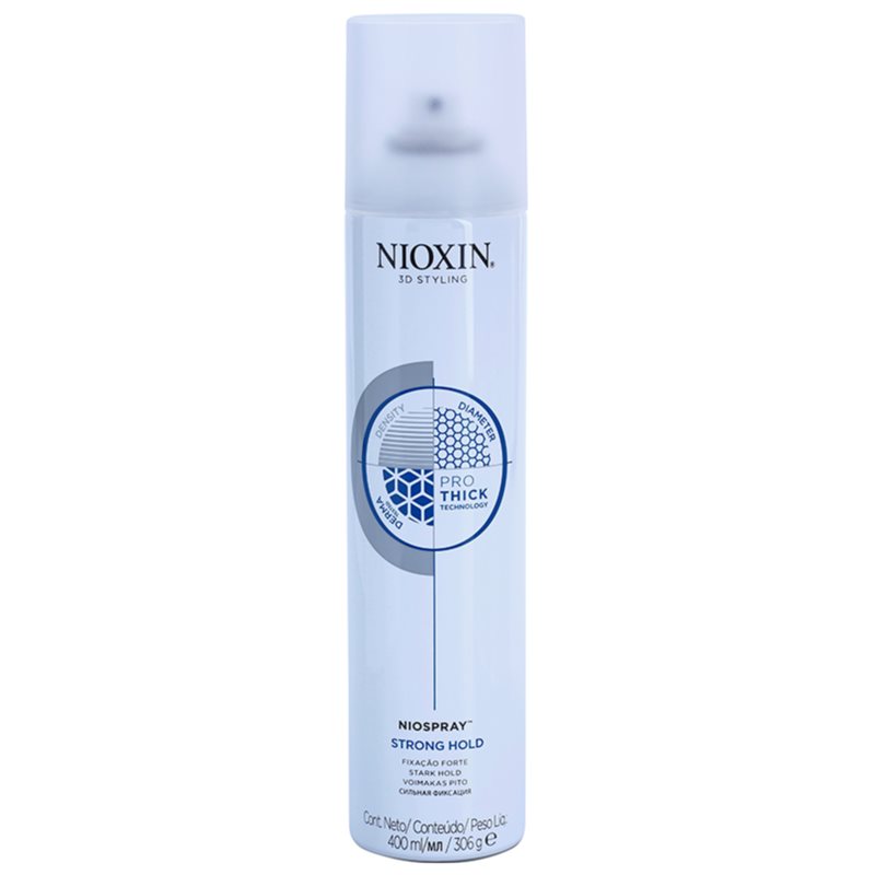 

Nioxin 3D Styling Pro Thick лак для волосся для фіксації та надання форми
