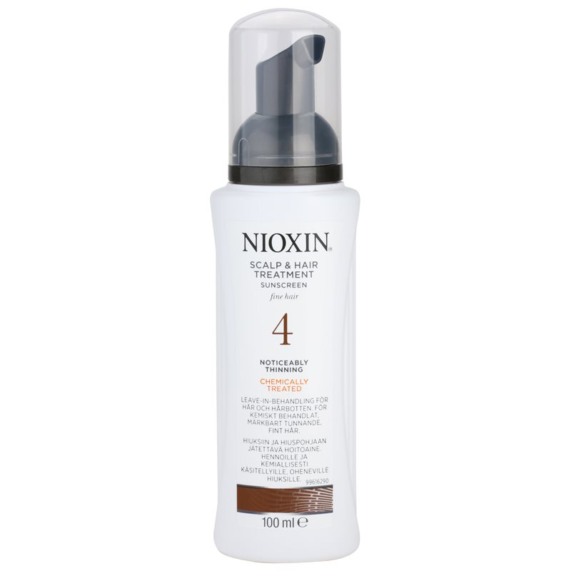 

Nioxin System 4 догляд для рідкого, ослабленого та пошкодженого хімічним впливом волосся
