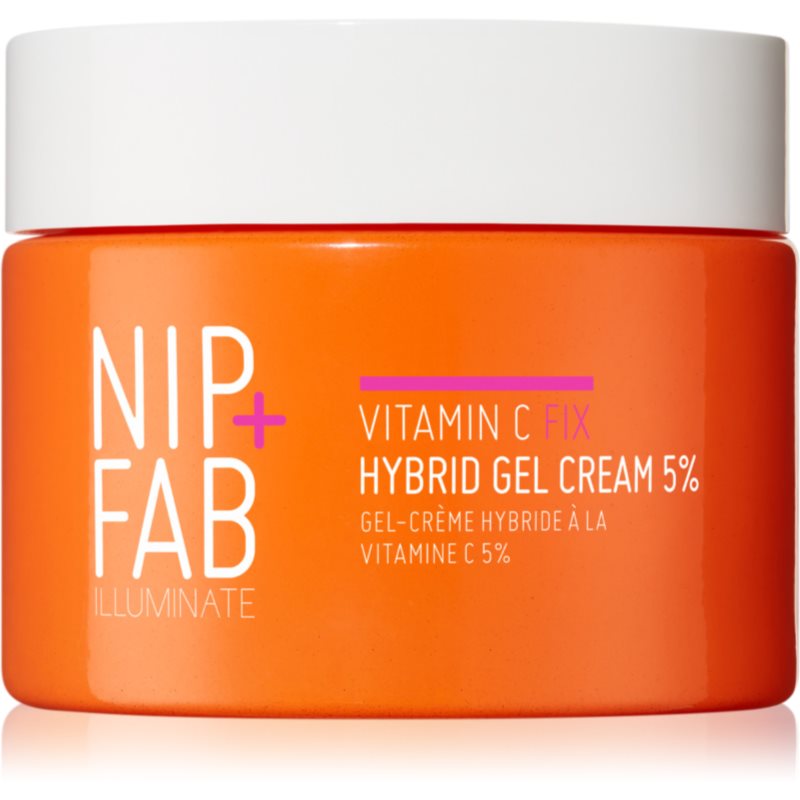 NIP+FAB Vitamin C Fix 5 % krema za obraz z gelasto teksturo 50 ml
