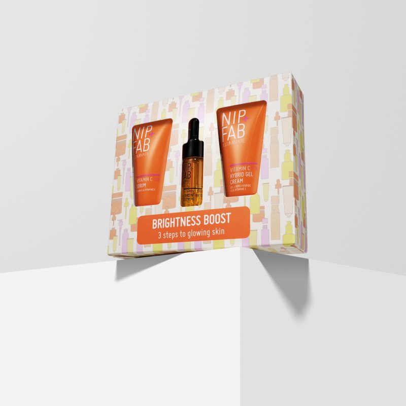 NIP+FAB Vitamin C Fix Brightness Boost Gesichtspflegeset mit Vitamin C