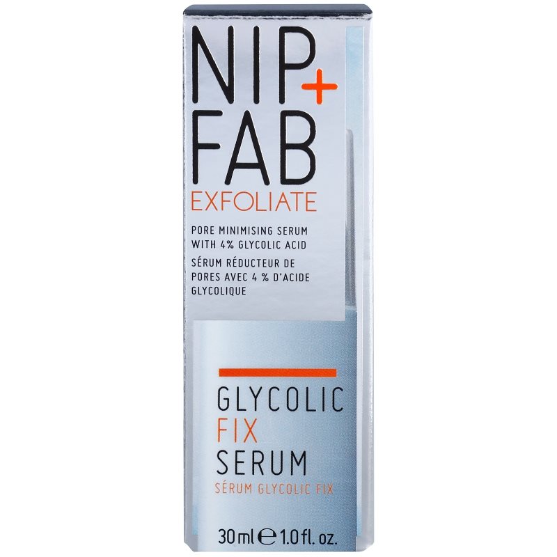 NIP+FAB Glycolic Fix 10% концентрована сироватка з розгладжуючим ефектом 30 мл