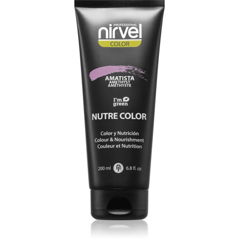Nirvel Nutre Color vyživující tónovací maska na vlasy odstín Amatista 200 ml