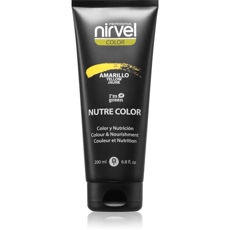 Nirvel Nutre Color nährende Tönungs-Maske für das Haar Farbton Amarillo 200 ml