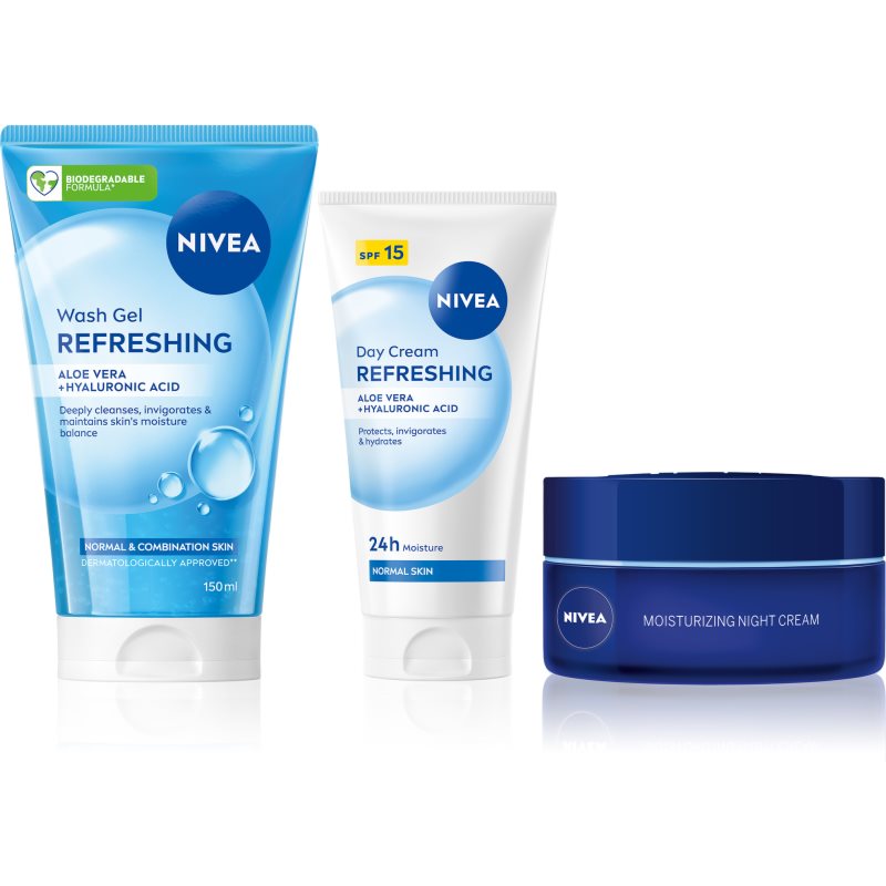 NIVEA Refreshing sada pro intenzivní hydrataci pleti