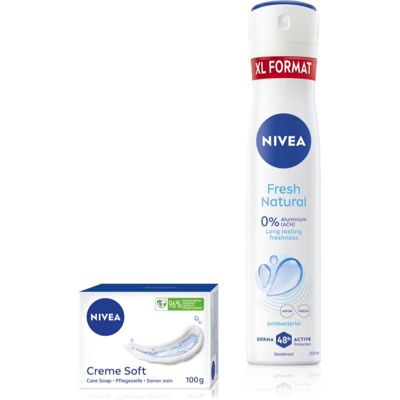 NIVEA Creme Soft комплект за тяло