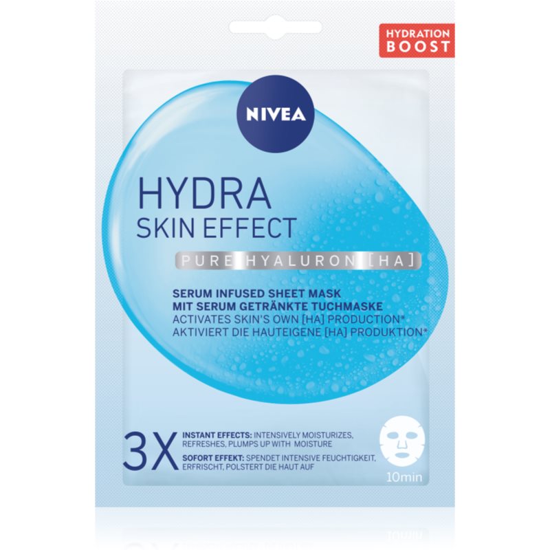 Nivea Hydra Skin Effect зволожувальнакосметична марлева маска 1 кс