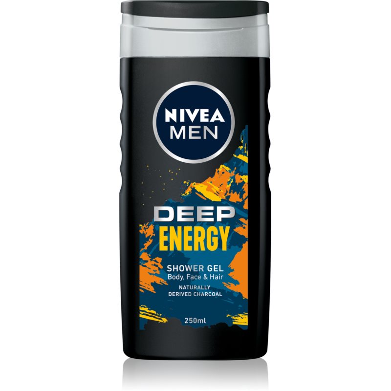 Nivea Men Energy energizující sprchový gel na tvář, tělo a vlasy 250 ml