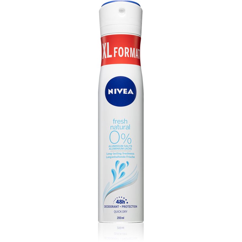 Nivea Fresh Natural Antiperspirant Spray For Women 200 ml
