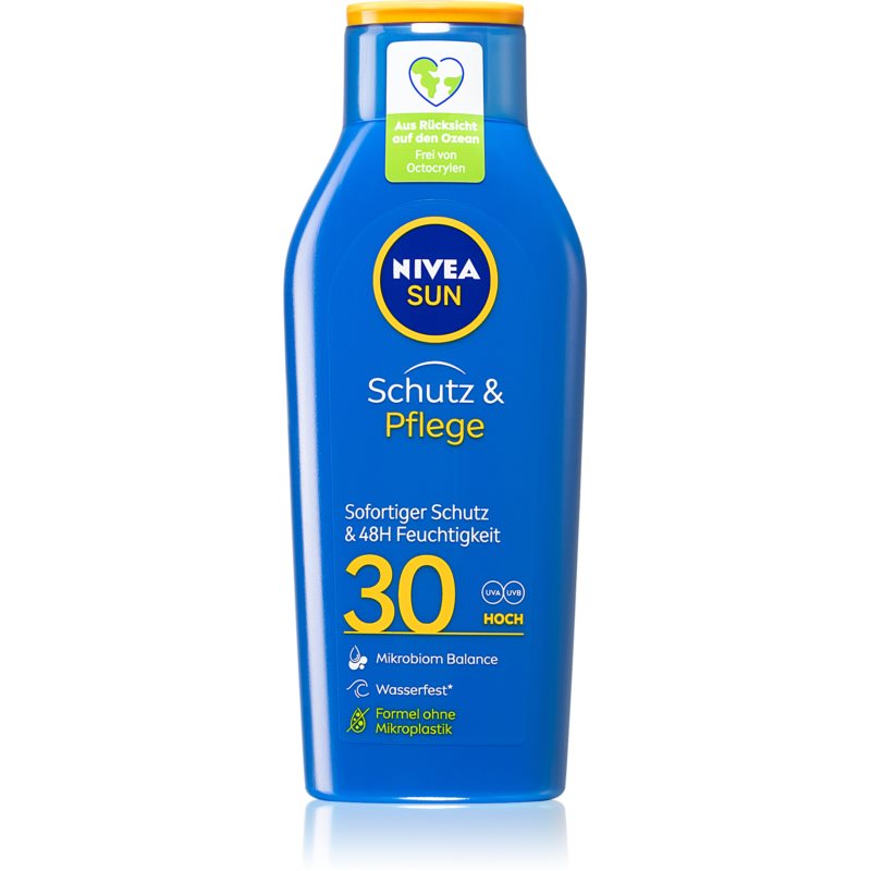 Nivea Sun Protect & Dry Touch зволожуюче молочко для засмаги SPF 30 400 мл