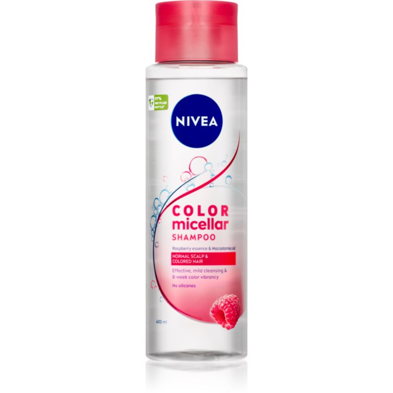 E-shop Nivea Pure Color Micellar micelární šampon 400 ml