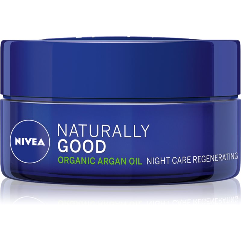 Nivea Naturally Good Organic Argan Oil відновлюючий нічний крем 50 мл