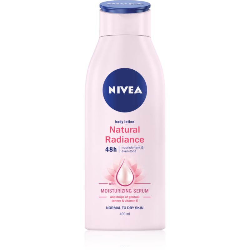 

Nivea Natural Radiance молочко для тіла з ефектом легкої засмаги