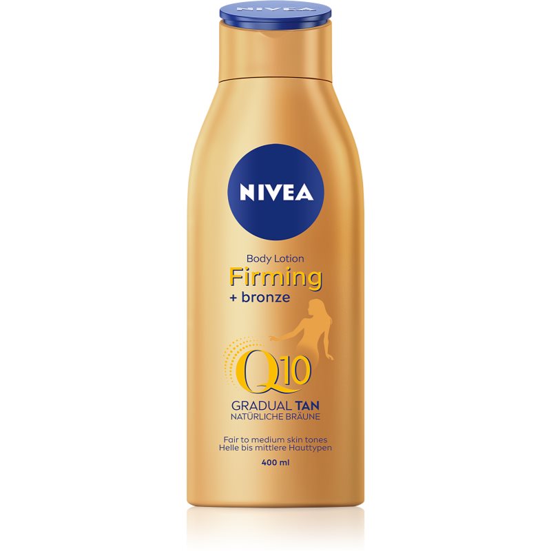 Nivea Q10 Firming + Bronze тонуюче молочко зі зміцнюючим ефектом 400 мл