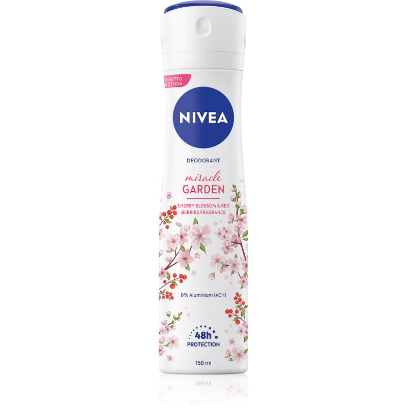 

Nivea Miracle Garden Cherry дезодорант-антиперспірант спрей