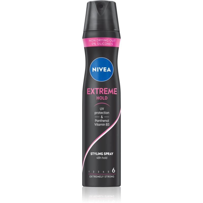 Nivea Extreme Hold strong-hold hairspray 250 ml
