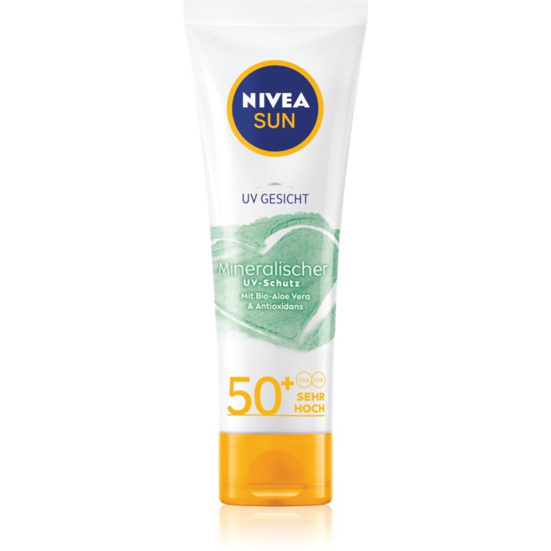 

Nivea Sun Mineral крем для обличчя для засмаги SPF 50