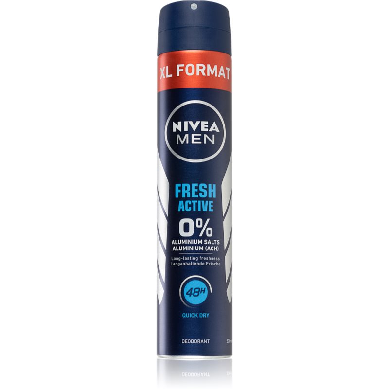 Nivea Men Fresh Active dezodorant v pršilu za moške 200 ml