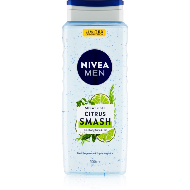 E-shop Nivea Men Citrus Smash osvěžující sprchový gel pro muže 500 ml