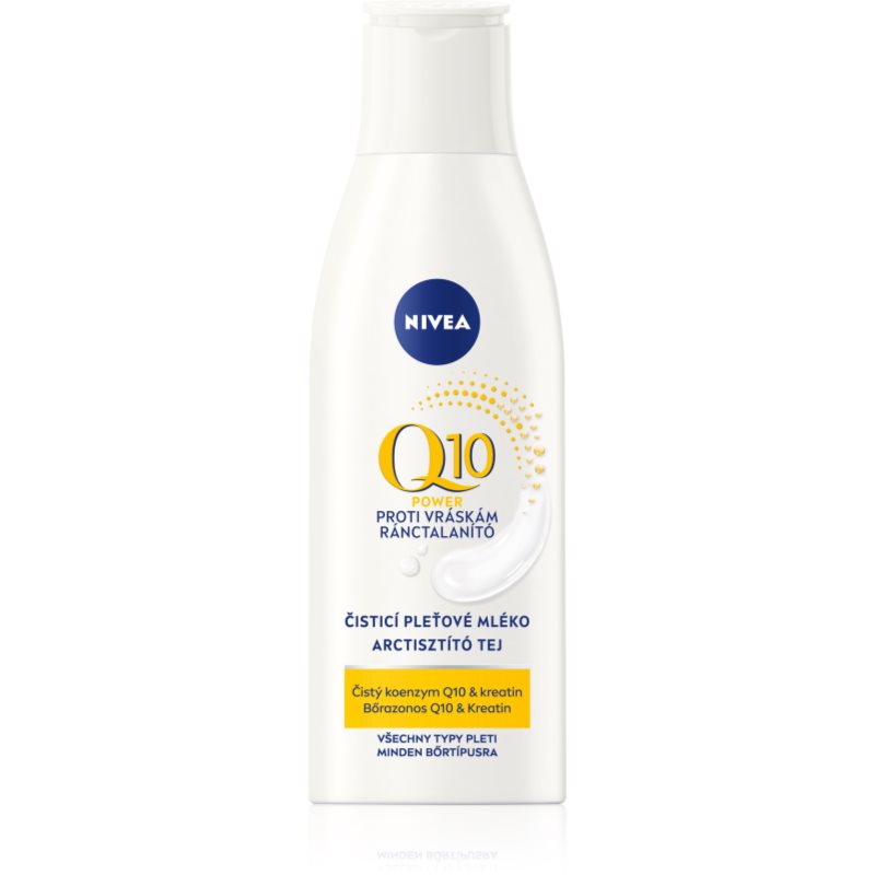 NIVEA Q10 Power Gezichtsreinigend Melk tegen Rimpels 200 ml