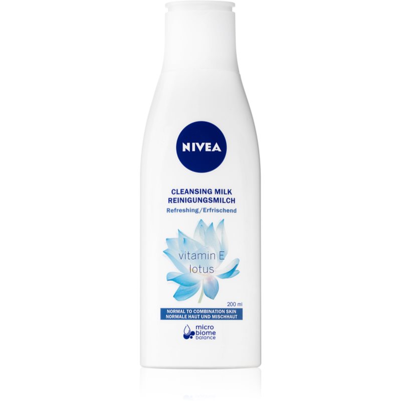 Nivea Face Cleansing очищуюче молочко для обличчя для нормальної та змішаної шкіри 200 мл