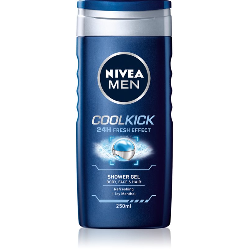 

Nivea Men Cool Kick гель для душу для обличчя, тіла та волосся