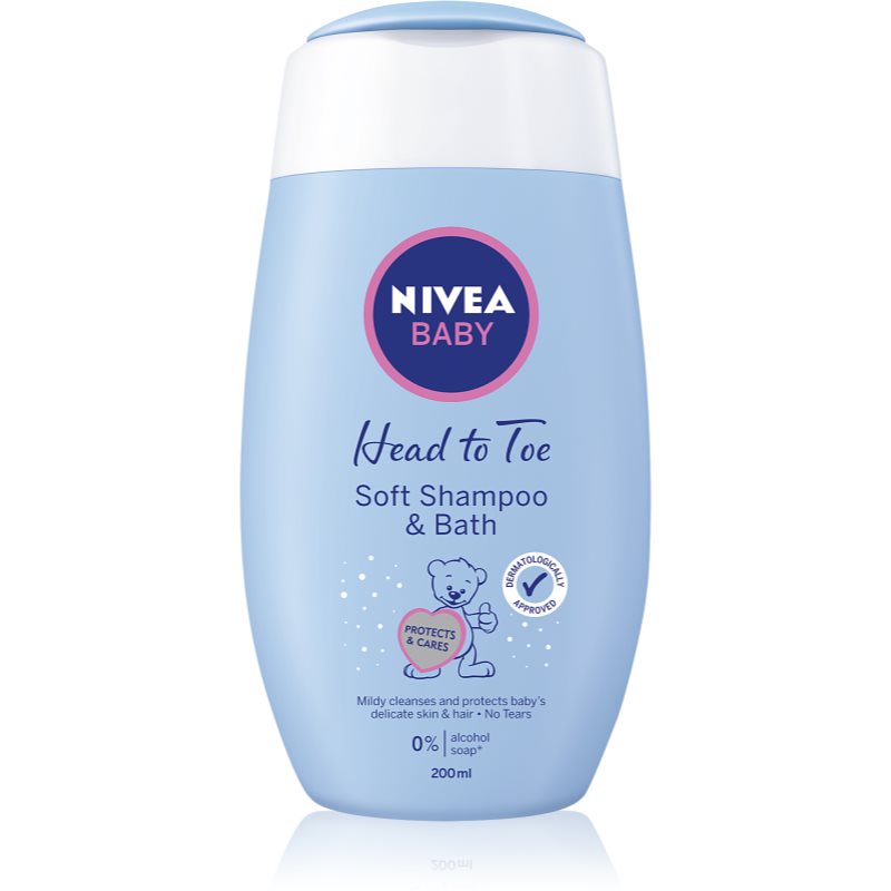 Nivea Baby Shampoo und Badeschaum 2 in 1 200 ml