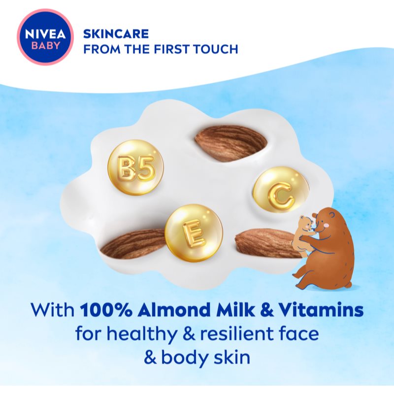 NIVEA BABY Soft Moisturising Cream For Face And Body 200 Ml