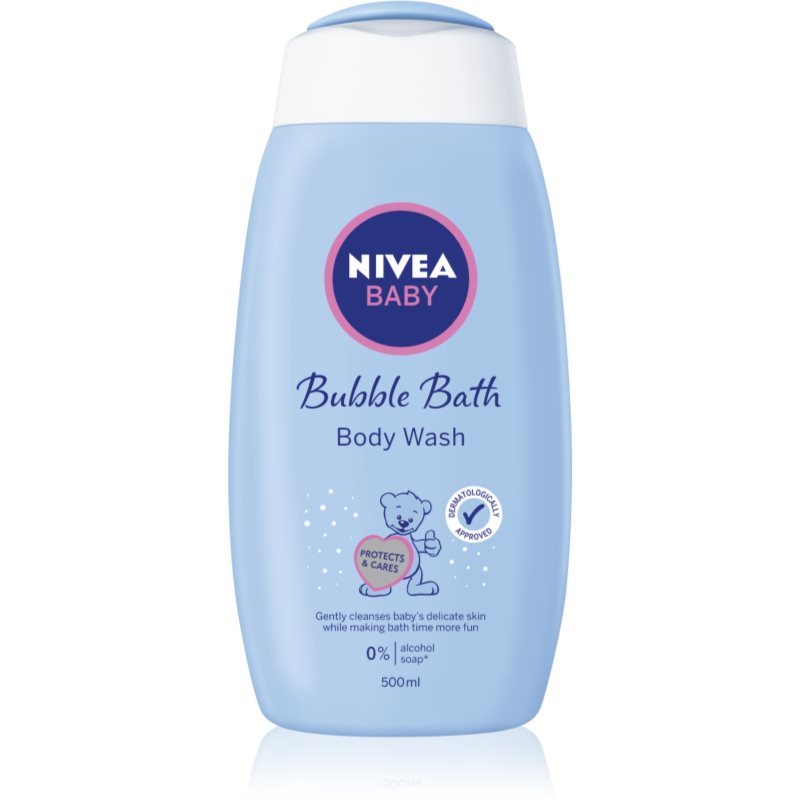 Nivea Baby kreminės konsistencijos burbulinės vonios putos 500 ml