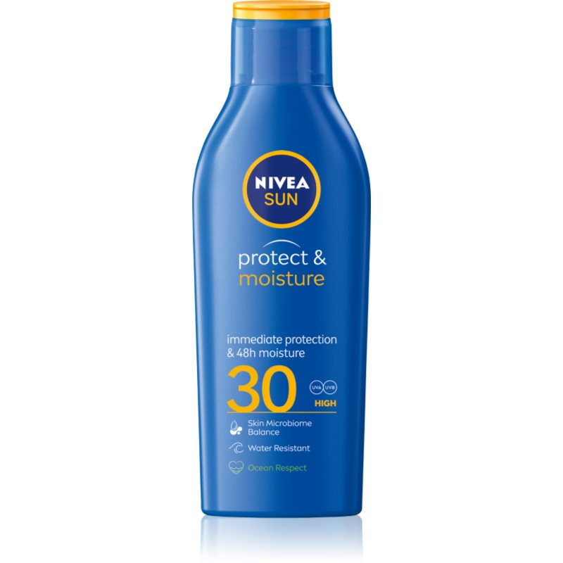 

Nivea Sun Moisturising зволожуюче молочко для засмаги SPF 30