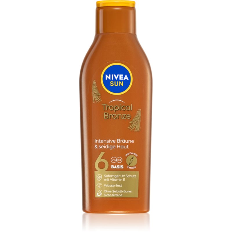

Nivea Sun Deep Tan молочко для засмаги SPF 6 мікс барв