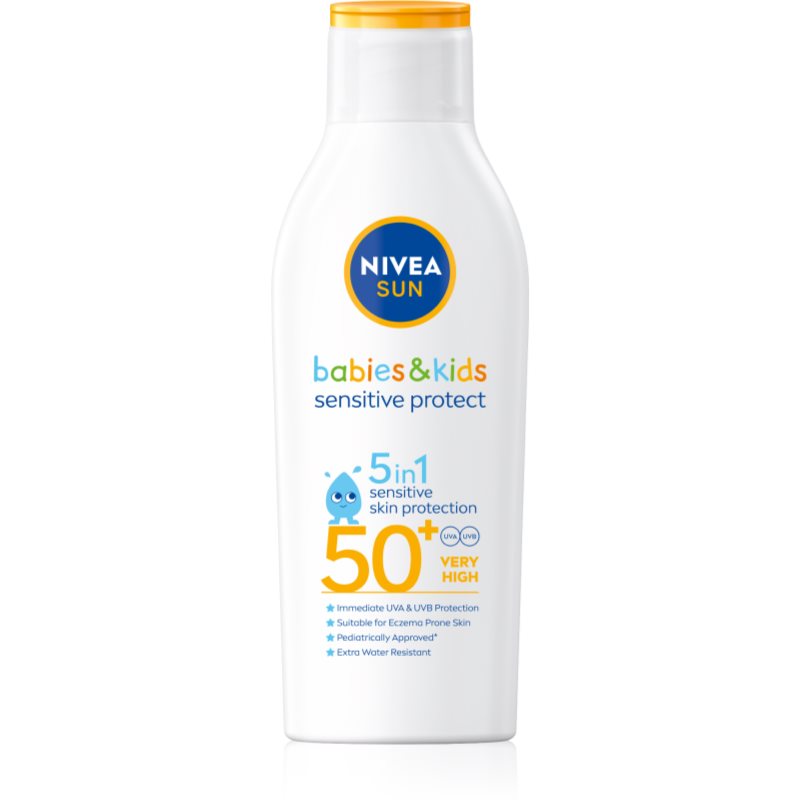 E-shop Nivea Sun Kids dětské mléko na opalování SPF 50+ 200 ml