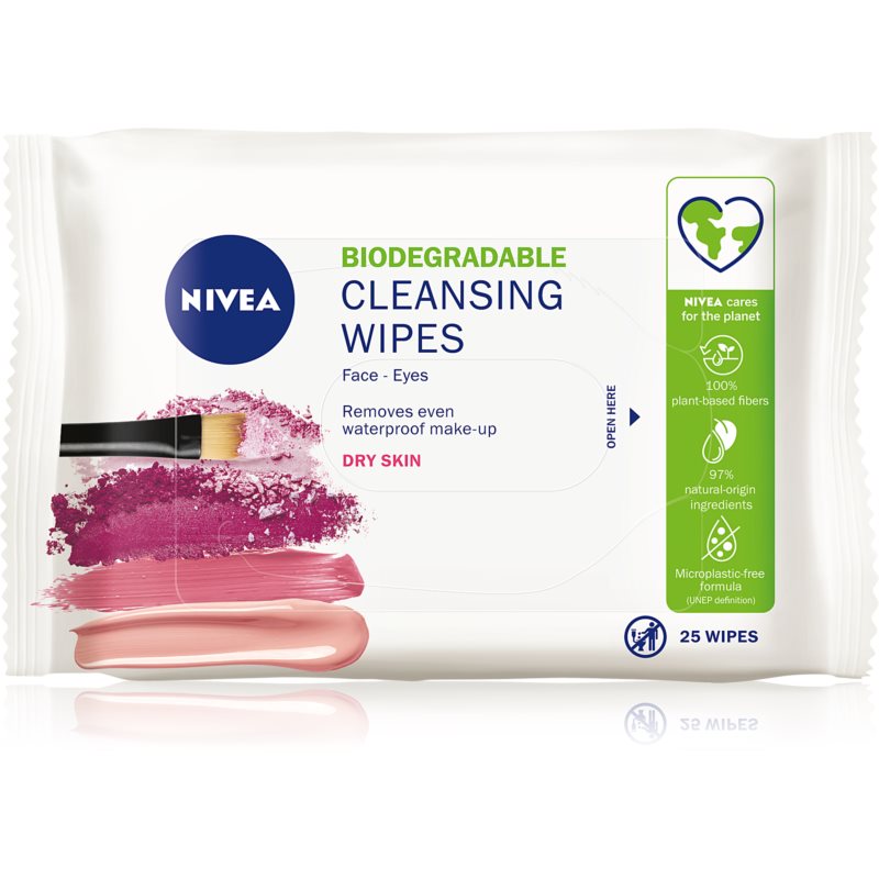 Nivea Face Cleansing sanfte Feuchttücher mit Mandelmilch 25 St.